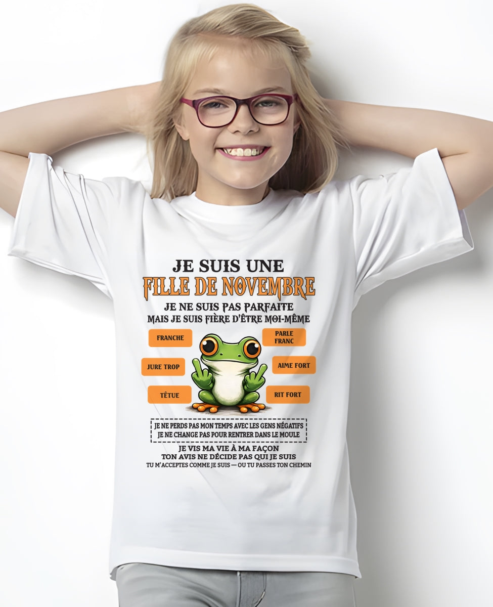 JE SUIS UNE FILLE DE NOVEMBRE - fma LUNA11 / fr11 (SKU2603-02-11)