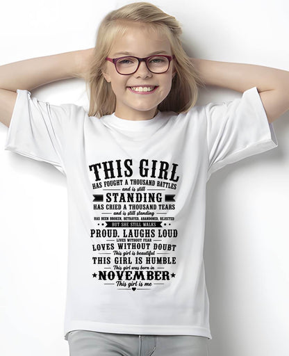 NOVEMBER SHIRT, THIS GIRL IS HUMBLE-FOR WOMAN-LUNA11 (SKU2606-135-11)