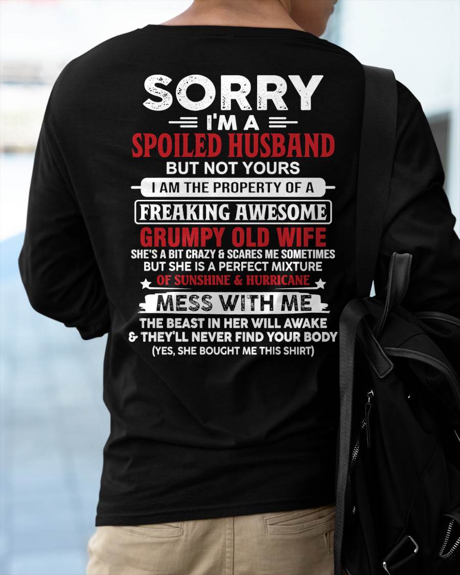 Spoiled Husband - Perfect Gift From Wife - LUNA00 (SKU11-02-00)