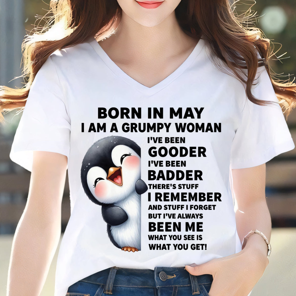 BORN IN MAY I AM A GRUMPY WOMAN LUNA05 FMA (SKU09-95-05)