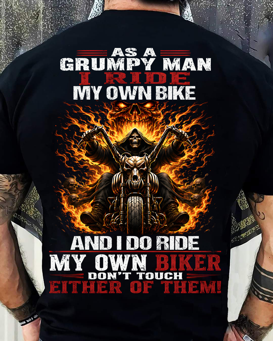I Ride My Own Bike And I Do Ride My Own Biker - SHIRT FOR MEN - LUNA00 (SKU2607-344)