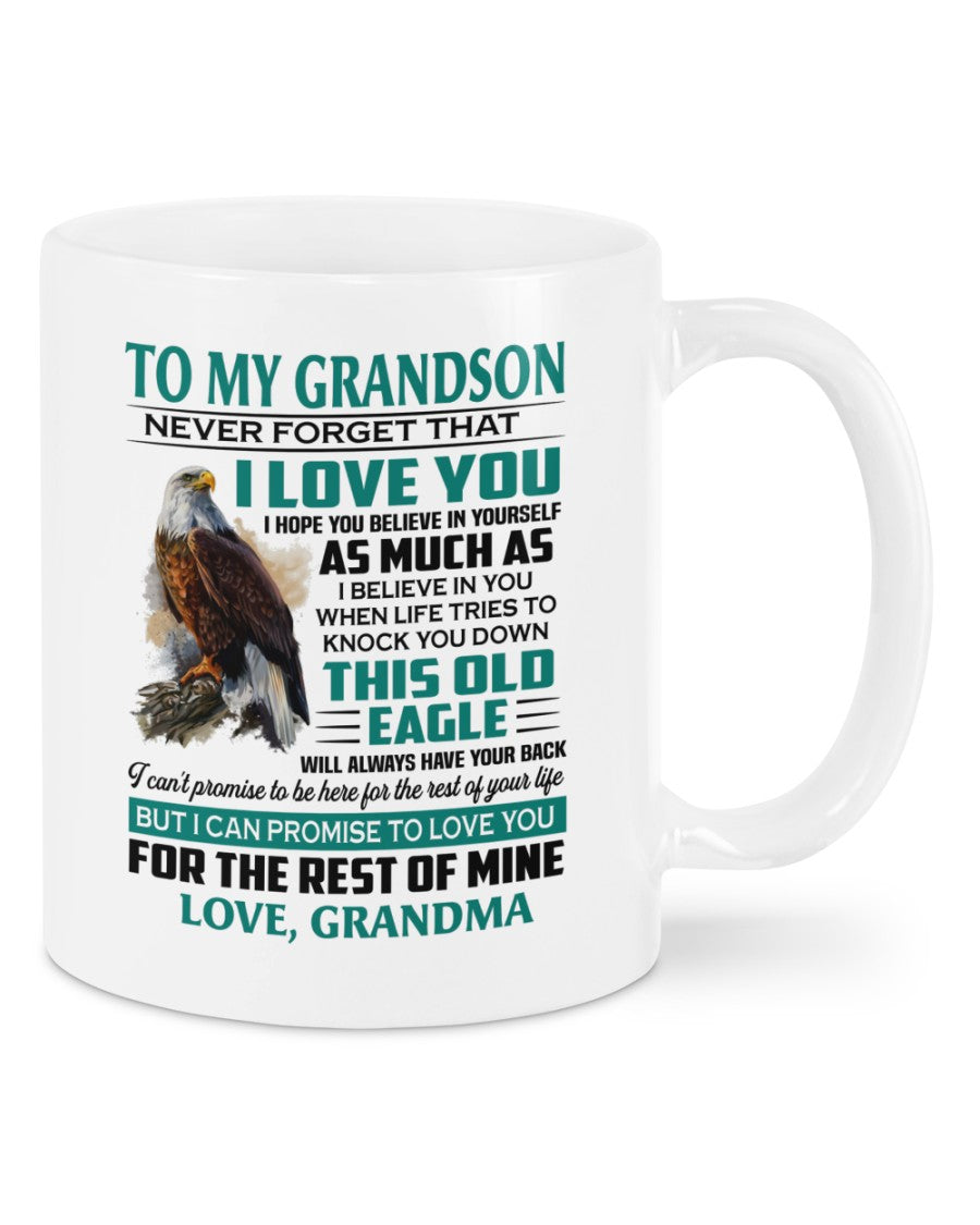 TO GRANDSON MUG 02 - GIFT FROM GRANDMA - LUNA00
