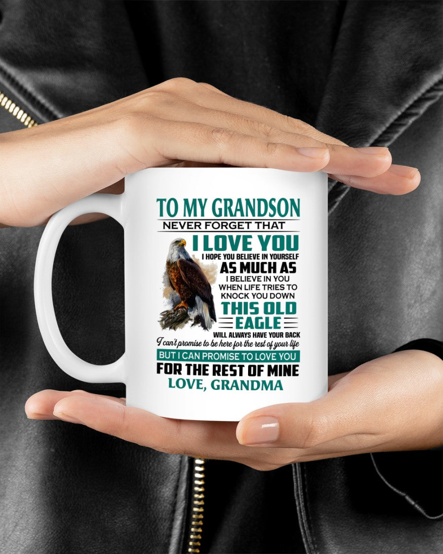 TO GRANDSON MUG 02 - GIFT FROM GRANDMA - LUNA00