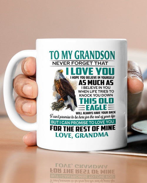 TO GRANDSON MUG 02 - GIFT FROM GRANDMA - LUNA00