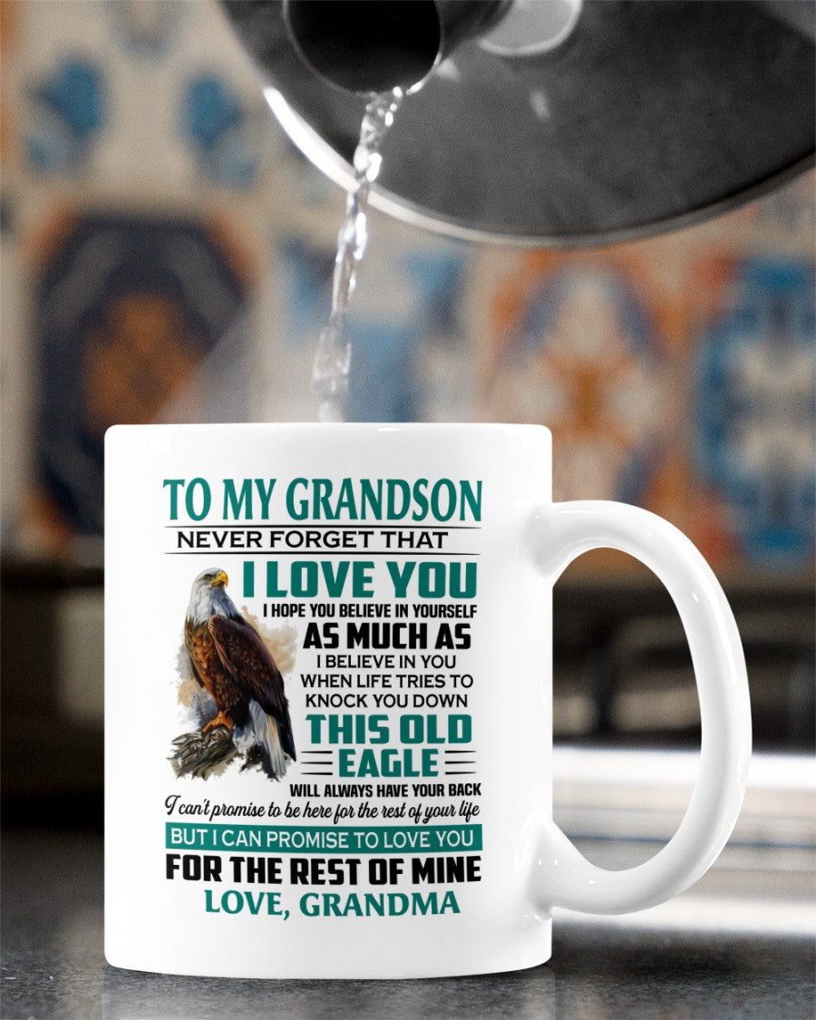 TO GRANDSON MUG 02 - GIFT FROM GRANDMA - LUNA00