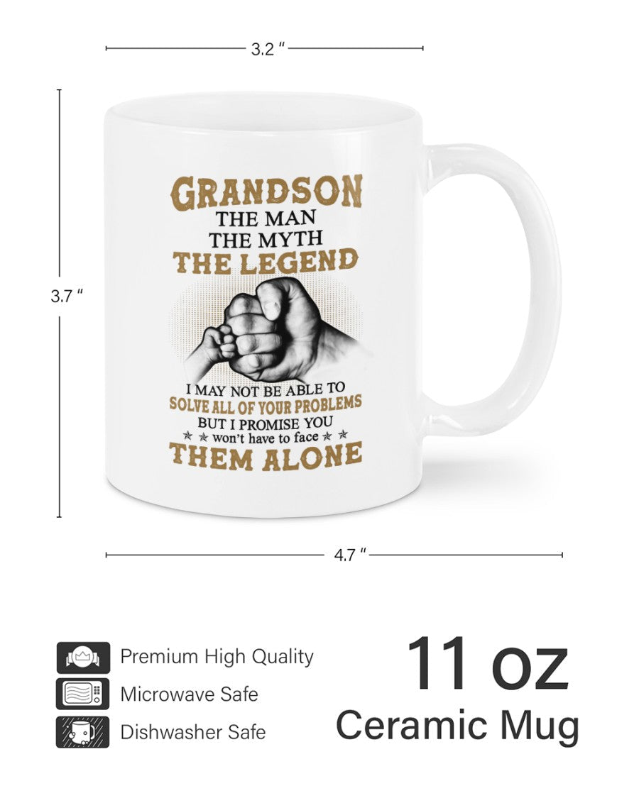 TO GRANDSON MUG 03 - GIFT FROM GRANDMA - LUNA00
