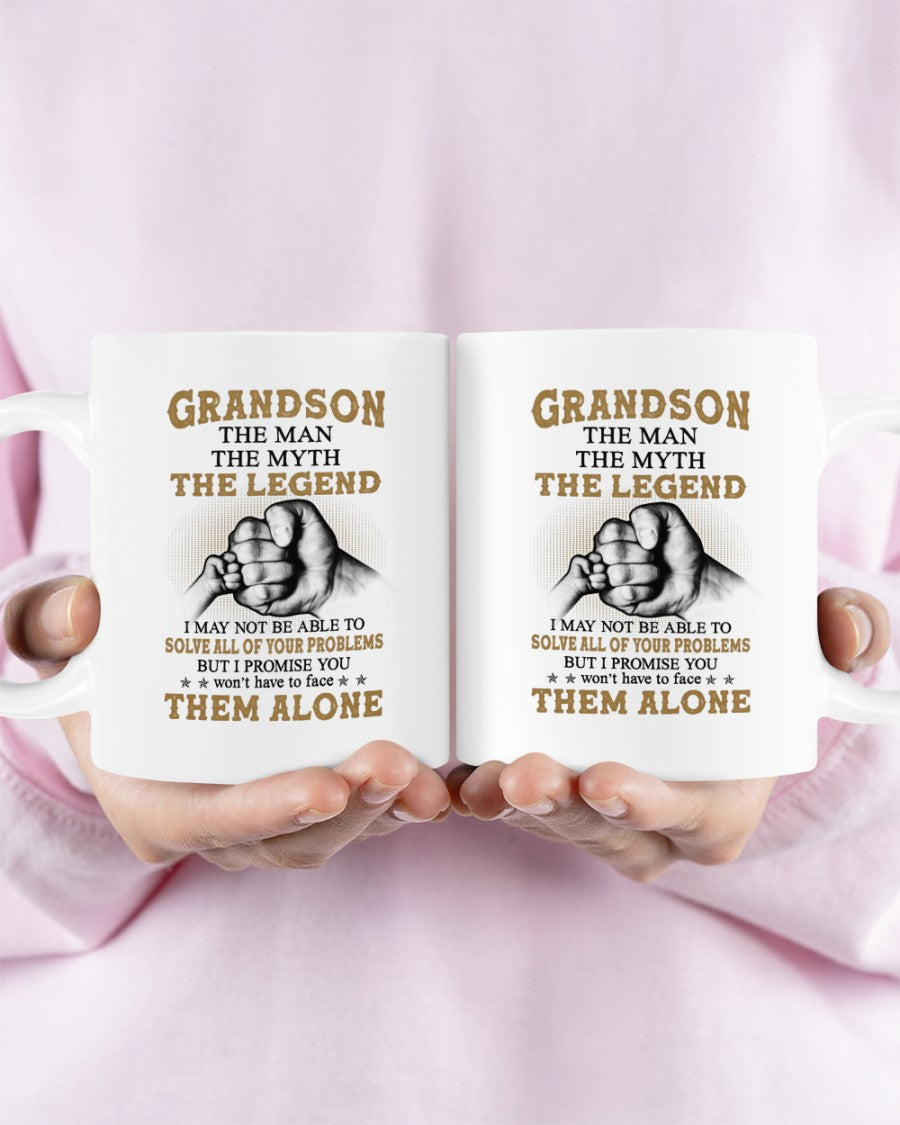 TO GRANDSON MUG 03 - GIFT FROM GRANDMA - LUNA00