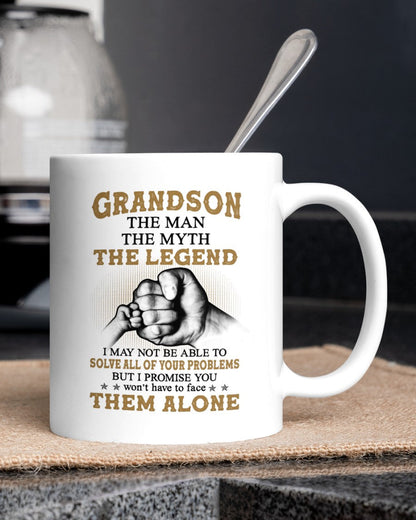 TO GRANDSON MUG 03 - GIFT FROM GRANDMA - LUNA00
