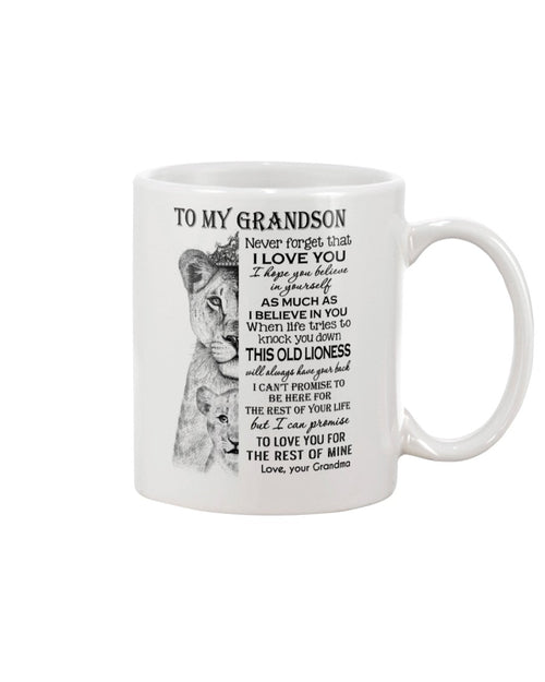 TO GRANDSON MUG 04 - GIFT FROM GRANDMA - LUNA00