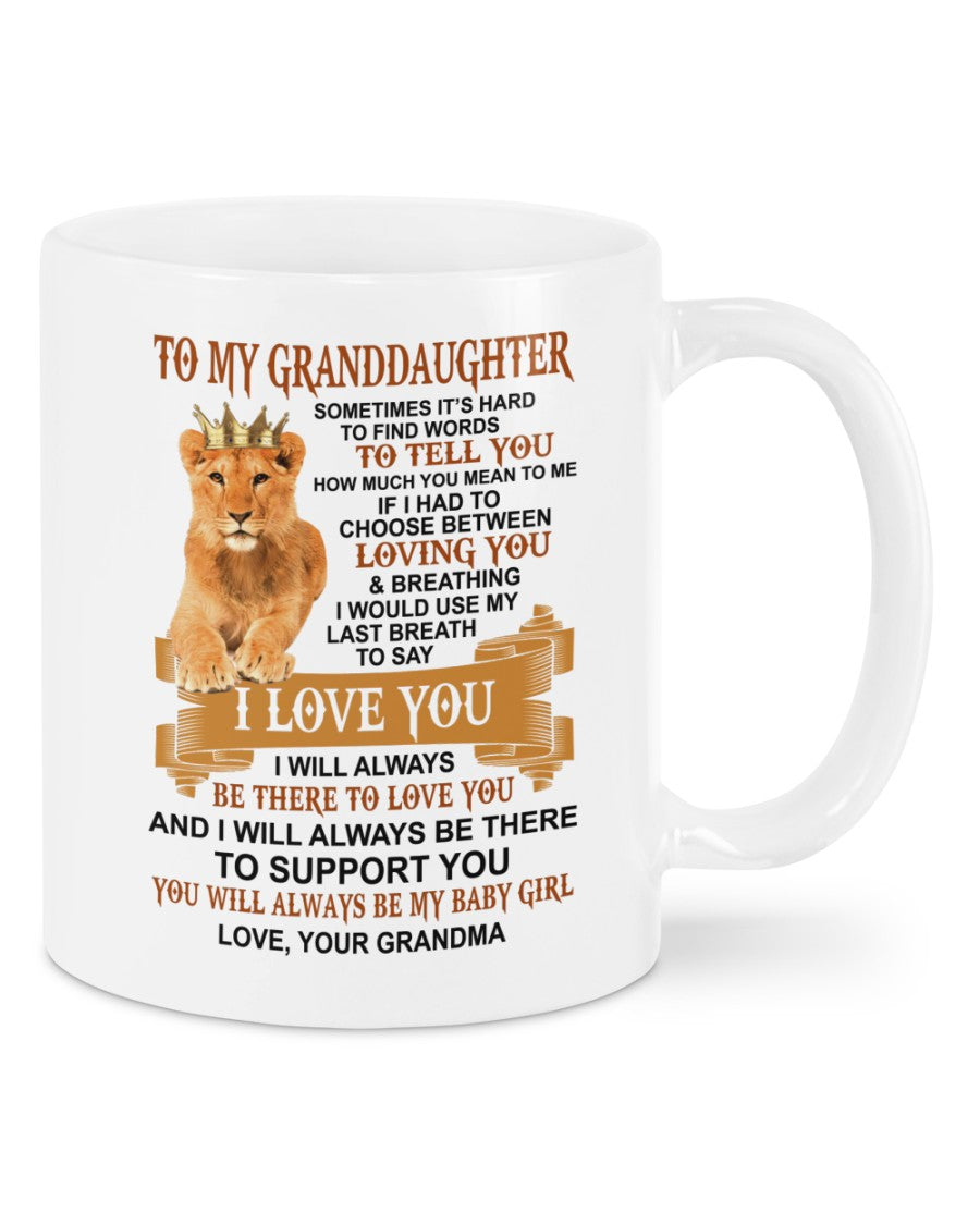 TO GRANDDAUGHTER MUG 01 - GIFT FROM GRANDMA - LUNA00