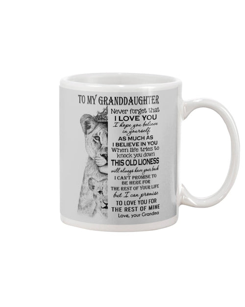 TO GRANDDAUGHTER MUG 04 - GIFT FROM GRANDMA - LUNA00