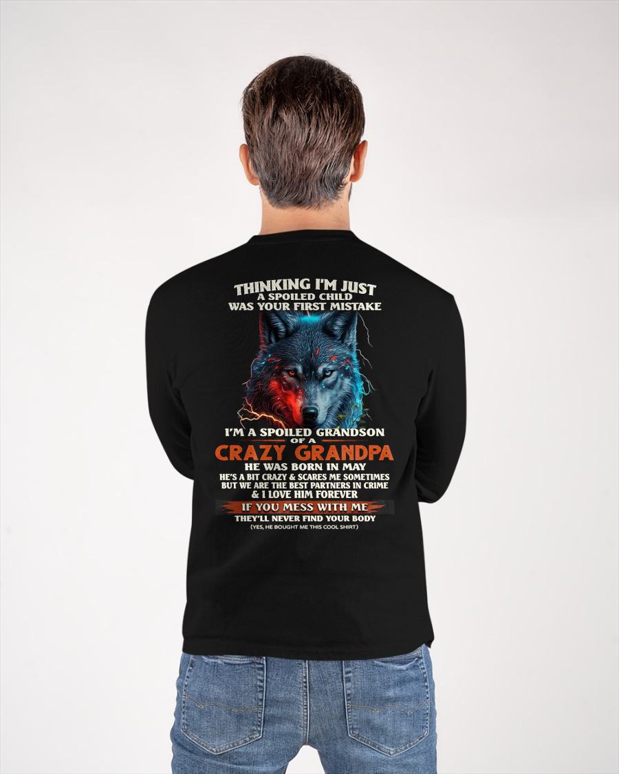 MAY - SPOILED GRANDSON - GIFT FROM GRANDPA - EBIL05 (SKU26T-01-43-05)