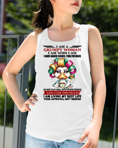 GRUMPY WOMAN - BIRTHDAY SHIRT FOR WOMEN - FMA / LUNA00 (SKU26T-01-22-00)