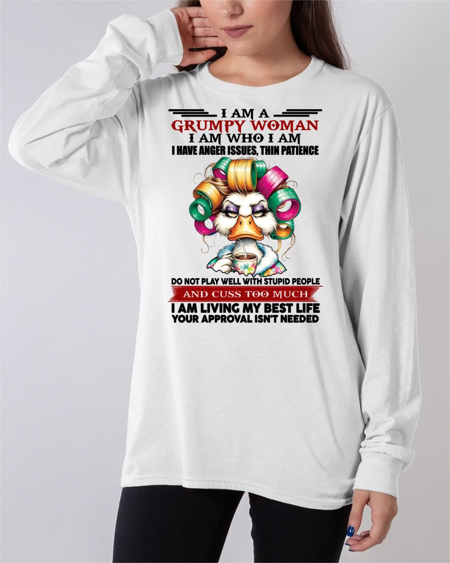 GRUMPY WOMAN - BIRTHDAY SHIRT FOR WOMEN - FMA / LUNA00 (SKU26T-01-22-00)
