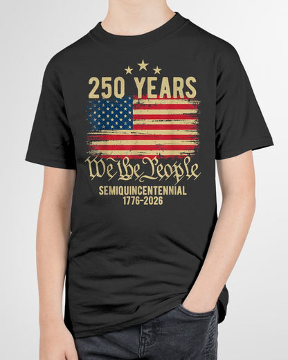U.S 250th BIRTHDAY T-SHIRT - LUNA250 (SKU26T-0186)