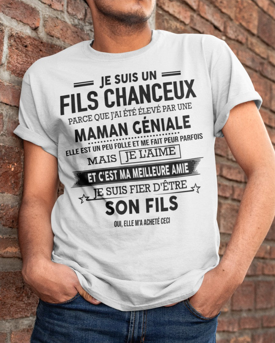 JE SUIS UN FILS GÂTÉ – CADEAU DE MAMAN INCROYABLE - frSNOW00