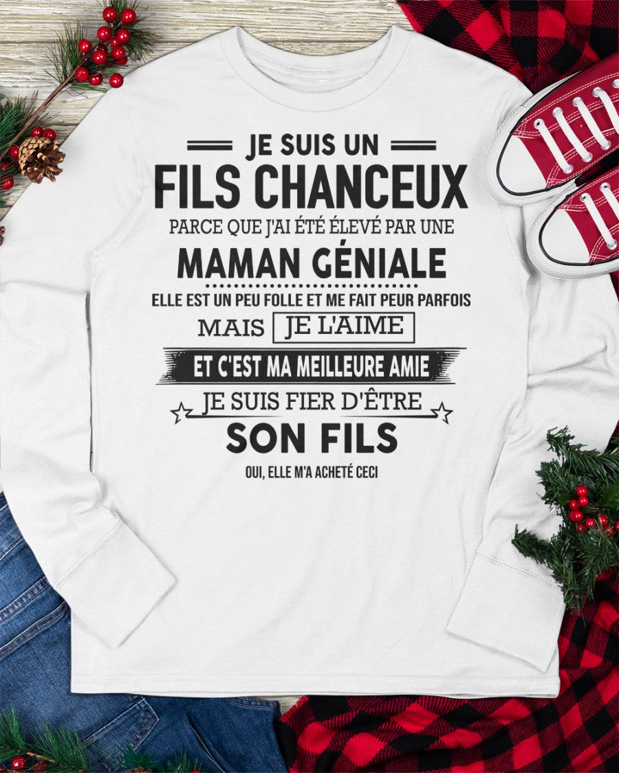 JE SUIS UN FILS GÂTÉ – CADEAU DE MAMAN INCROYABLE - frSNOW00