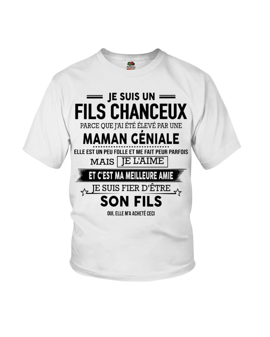 JE SUIS UN FILS GÂTÉ – CADEAU DE MAMAN INCROYABLE - frSNOW00