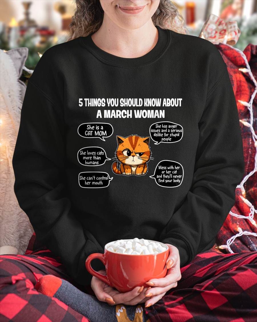 MARCH SHIRT, 5 THINGS YOU SHOULD KNOW ABOUT THIS WOMAN - LUNA03 (SKU2604-312-03)