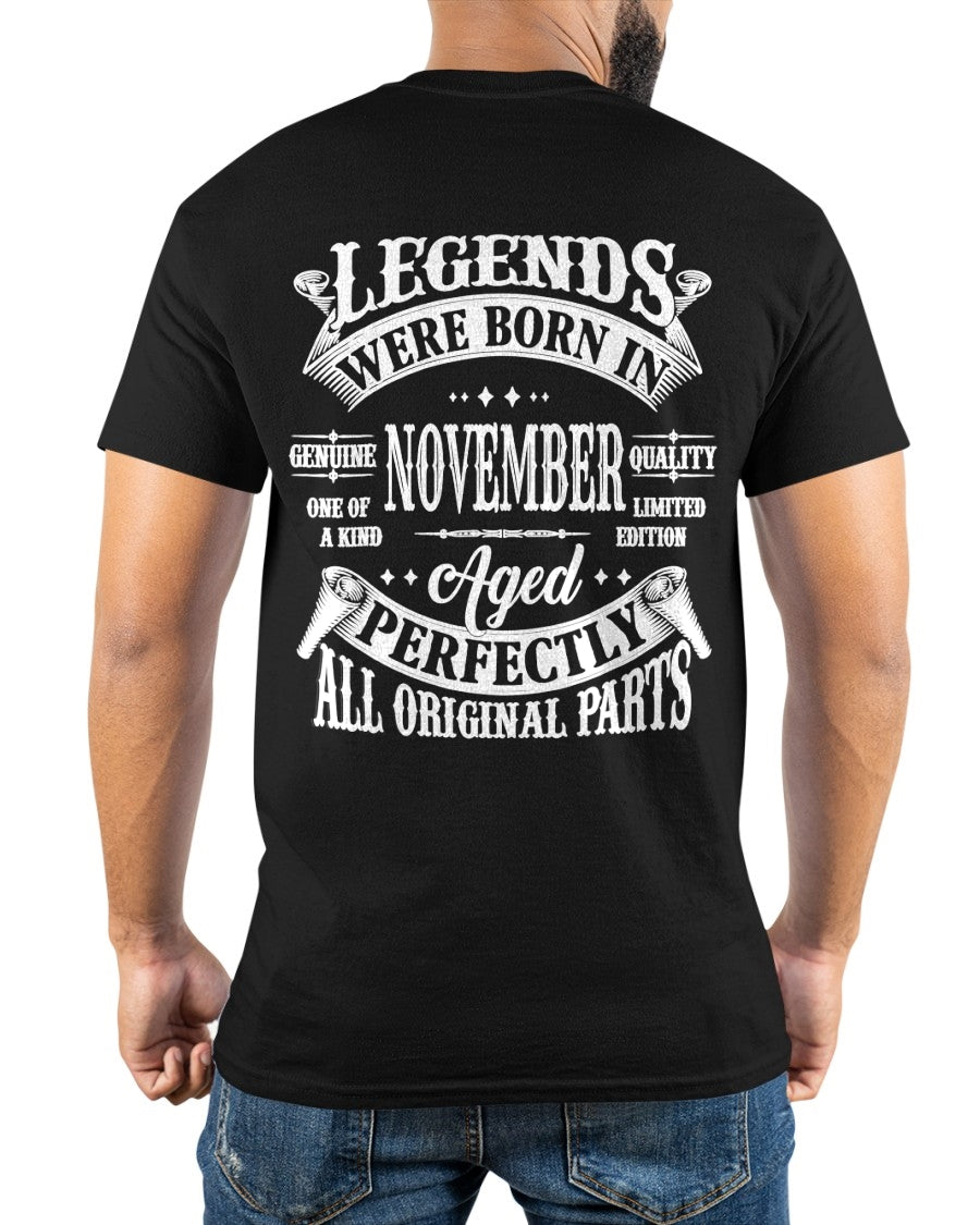 LEGEND WERE BORN IN NOVEMBER - male (SKU08-37-11) FULL