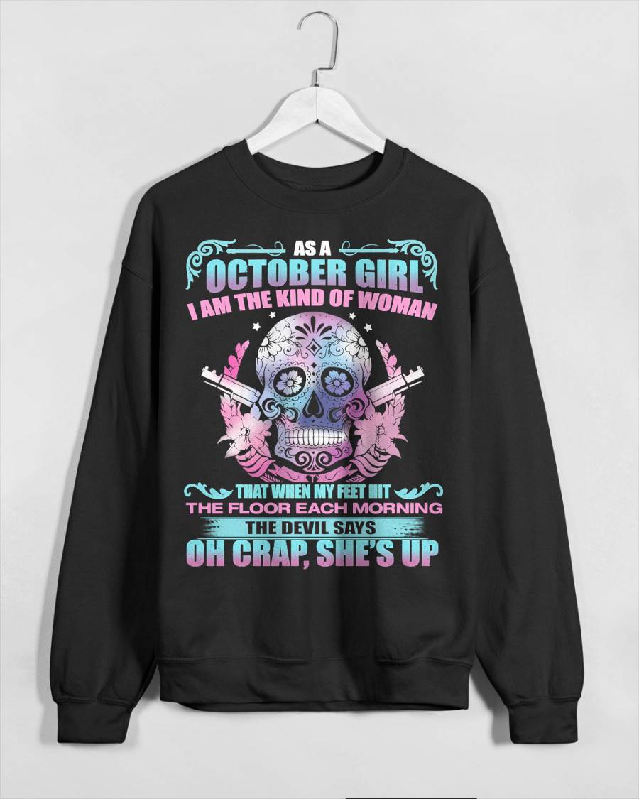 AS A OCTOBER GIRL I AM THE KIND OF WOMAN FMA (SKU08-85-10)