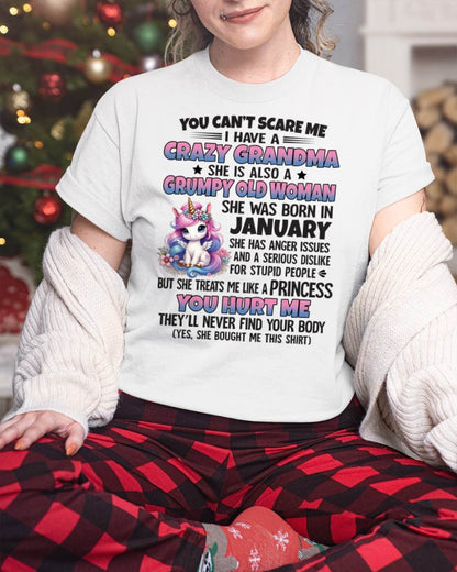 JANUARY - YOU CAN'T SCARE ME - GIFT FROM GRANDMA - NINA01 (SKU09-106-01)