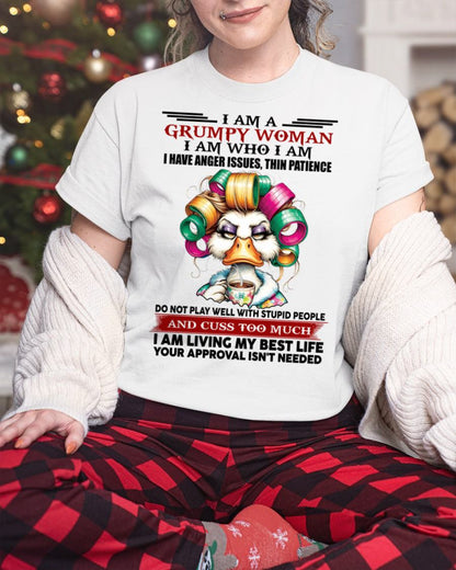 GRUMPY WOMAN - BIRTHDAY SHIRT FOR WOMEN - FMA / LUNA00 (SKU26T-01-22-00)