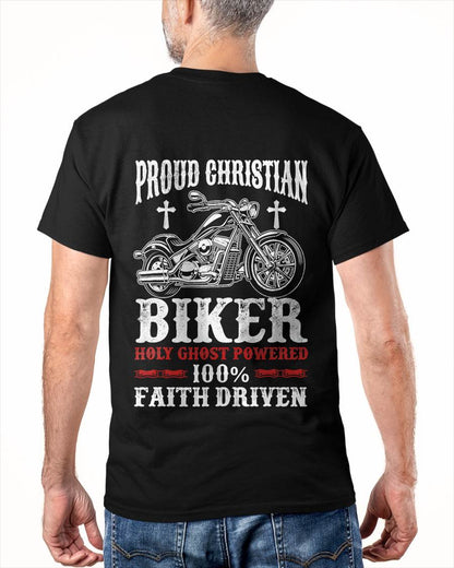 Motorcycle Proud Christian Biker Faith Driven - SHIRT FOR MEN - LUNA00 (SKU2607-DY-09)