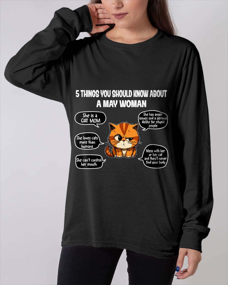 MAY SHIRT, 5 THINGS YOU SHOULD KNOW ABOUT THIS WOMAN - LUNA05 (SKU2604-312-05)