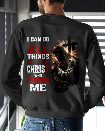 I CAN DO  ALL THINGS THROUGH CHRIST WHO STRENGTHENS ME - SHIRT FOR MEN - LUNA00 (SKU2608-101)