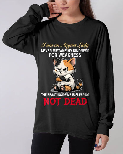 AUGUST SHIRT, THE BEAST INSIDE ME IS SLEEPING NOT DEAD - FMA LUNA08 (SKU2604-160-08)