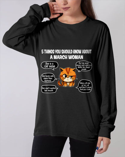 MARCH SHIRT, 5 THINGS YOU SHOULD KNOW ABOUT THIS WOMAN - LUNA03 (SKU2604-312-03)