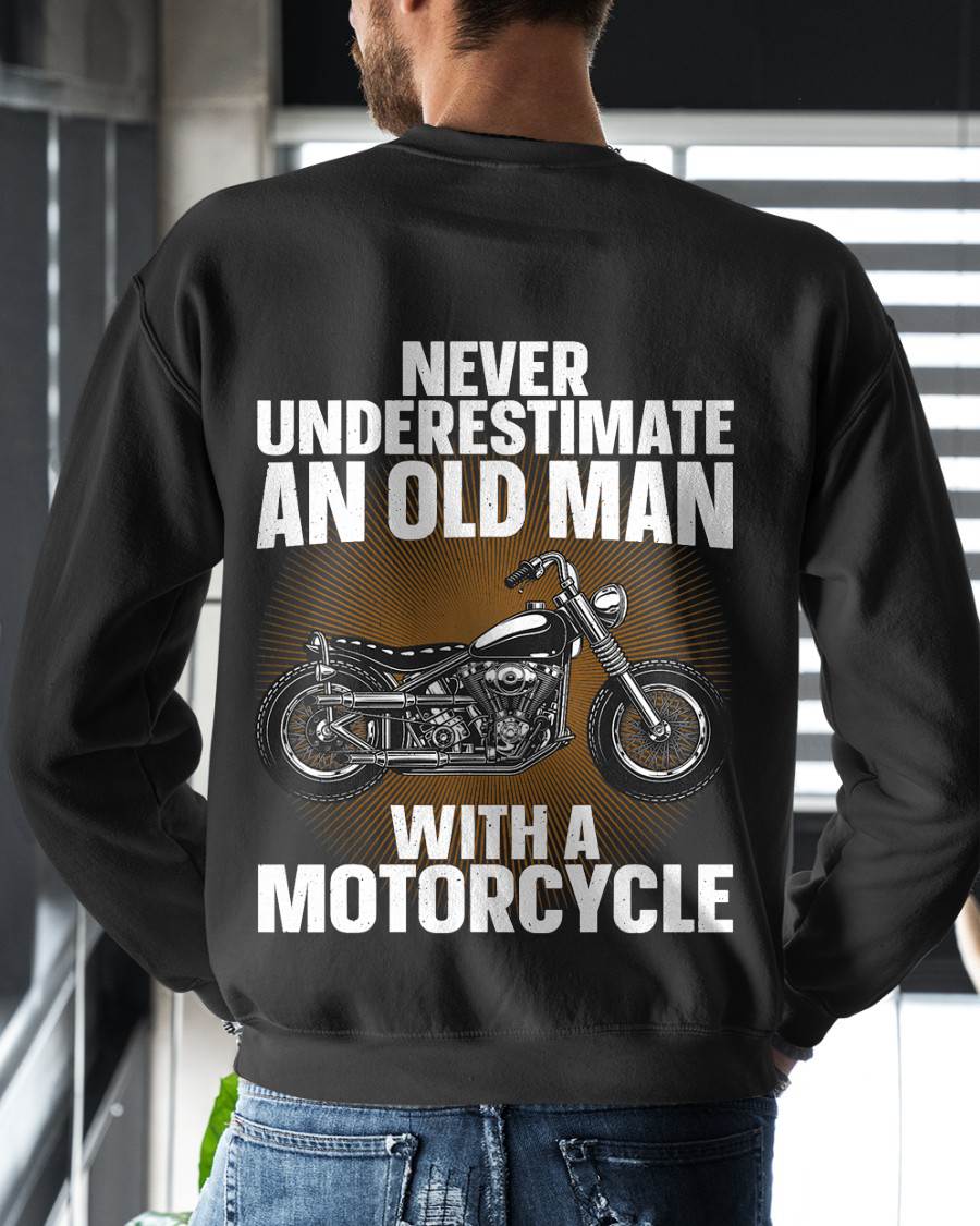 Motorcycle Design, Motorbike Motorcycle Rider Biker - SHIRT FOR MEN- LUNA00 (SKU2607-08)