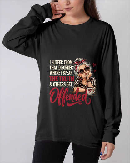 I SPEAK THE TRUTH, EVEN IF OTHERS GET OFFENDED - SHIRT FOR WOMEN - LUNA00 (SKU2609-326-00)