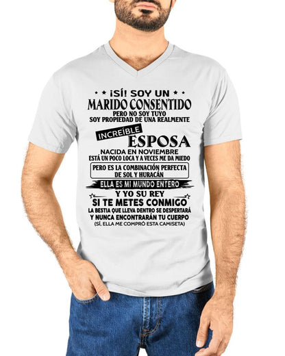 Noviembre - Esposa increíble - Regalo especial para Marido - T11 (Sku.tbnA4)