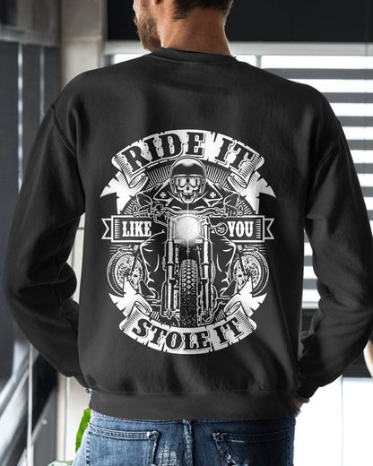 Biker Ride Like You Stole Skull Motorcycle - SHIRT FOR MEN - LUNA00 (SKU2607-DY-01)
