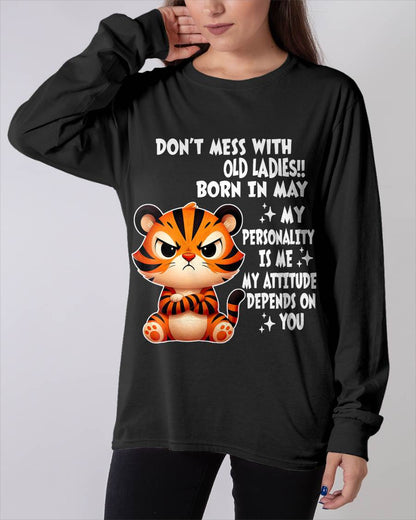 MAY SHIRT, MY ATTITUDE DEPENDS ON YOU - FMA LUNA05 (SKU2604-60-05)