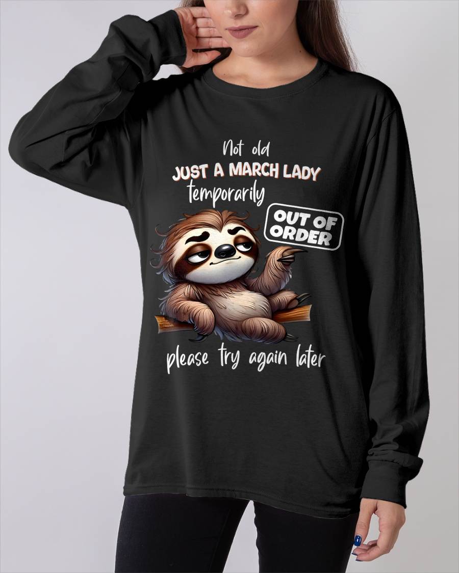 MARCH SHIRT, OUT OF ORDER - FMA LUNA03 (SKU2604-40-03)