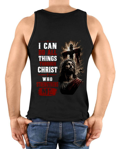 I CAN  DO ALL THINGS  THROUGH CHRIST - SHIRT FOR MEN - LUNA00 (SKU2608-99)