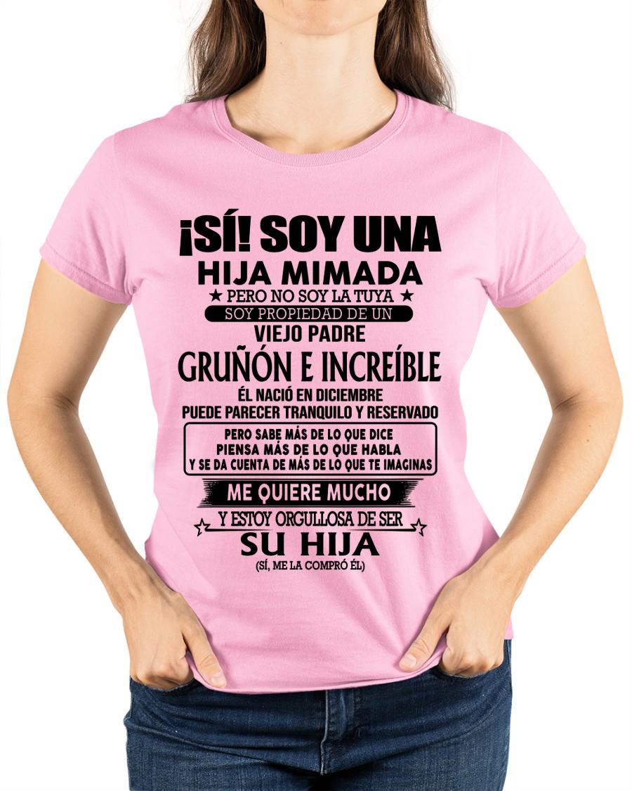 (Diciembre) Padre Increíble - Regalo especial para hija - T12 (Sku.TbnA16)