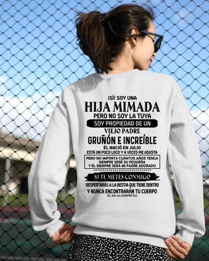 Julio - Padre increíble nacido en julio - Regalo perfecto para tu hija - T07 (SKU05-91-07)
