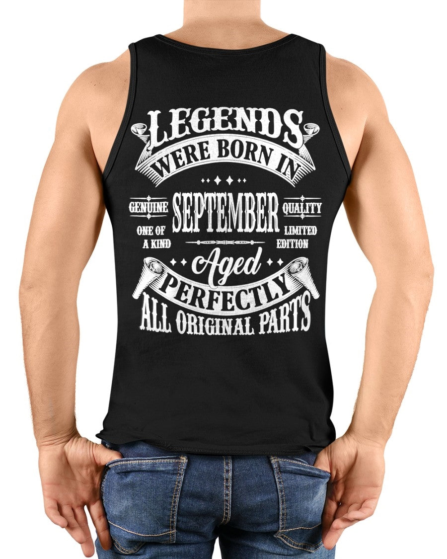 LEGEND WERE BORN IN SEPTEMBER - male (SKU08-37-09) FULL