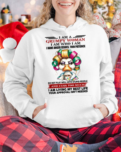GRUMPY WOMAN - BIRTHDAY SHIRT FOR WOMEN - FMA / LUNA00 (SKU26T-01-22-00)