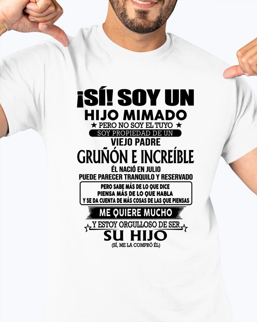 (Julio) Padre Increíble - Regalo especial para hijo - T07 (Sku.tbn07-07)
