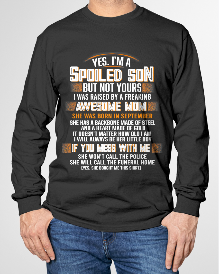 SEPTEMBER - Raised By A Freaking Awesome Mom - FROM MOM TO SON - LUNA09 (SKU26T-01-45-09)