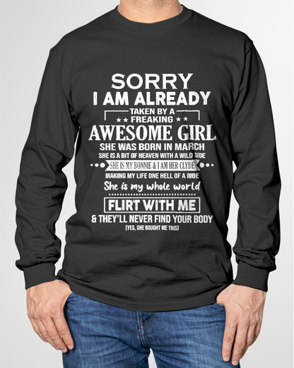 MARCH – She Is My Bonnie And I Am Her Clyde – FROM WIFE TO HUSBAND – LUNA03 (SKU26T-01-61-03)