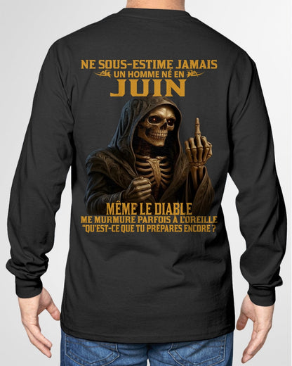 NE SOUS-ESTIME JAMAIS UN HOMME NÉ EN JUIN Fr06 LUNA06 male (SKU12-305-06)