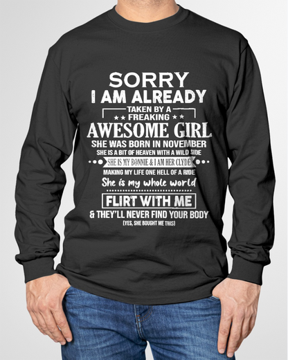 NOVEMBER – She Is My Bonnie And I Am Her Clyde – FROM WIFE TO HUSBAND – LUNA11 (SKU26T-01-61-11)