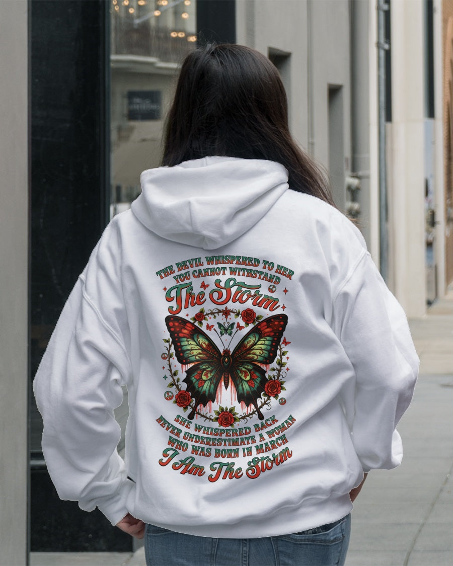 The Devil Whispered to Her – I Am the Storm March Woman Shirt - LUNA03 FMA (SKU10-72-03)