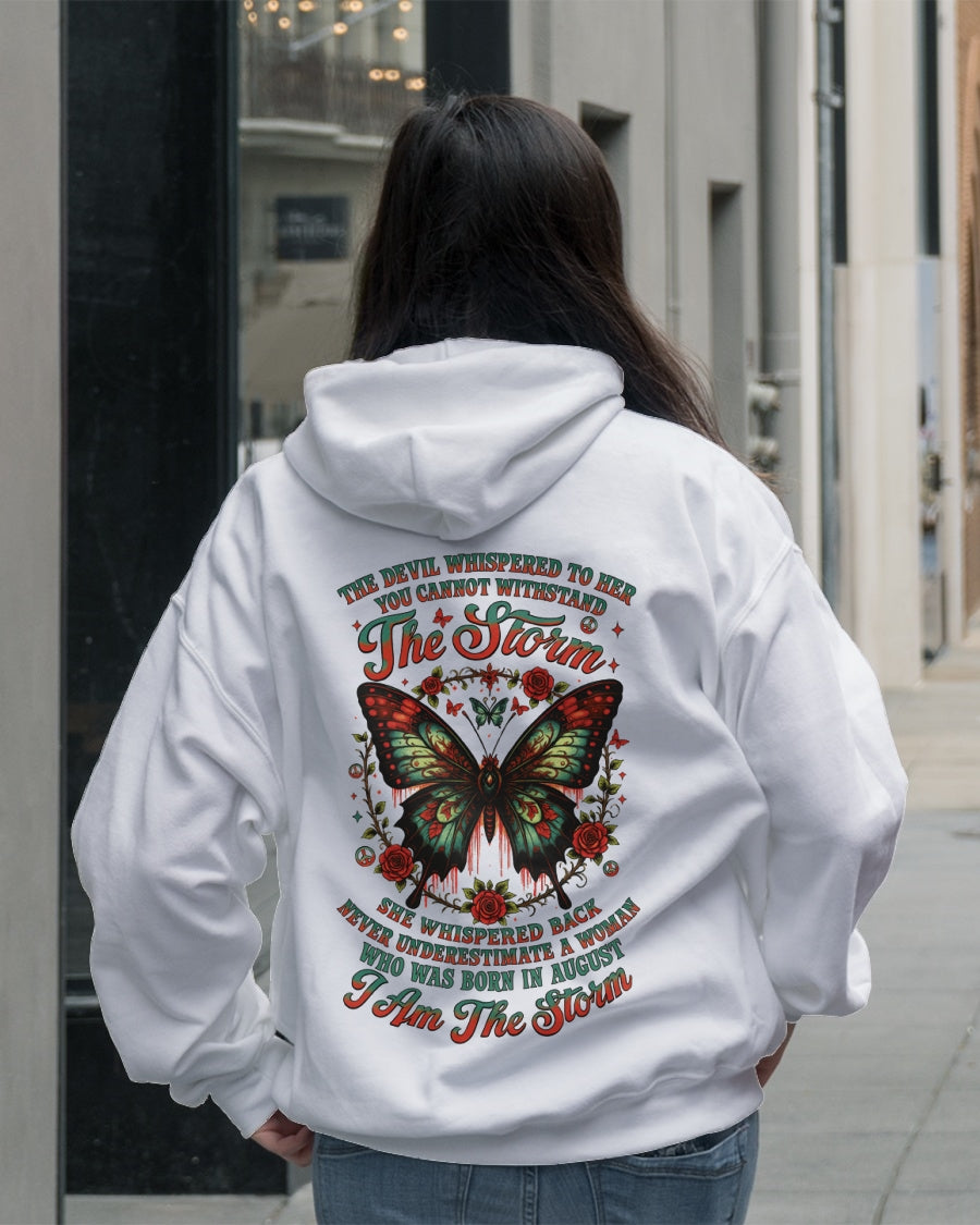 The Devil Whispered to Her – I Am the Storm August Woman Shirt - LUNA08 FMA (SKU10-72-08)